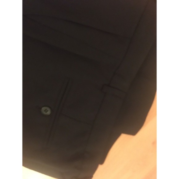 Lot of 3! Theory Women's Mid Rise Straight Leg Trousers Pants Black Size 4 6 ga. - Picture 8 of 12